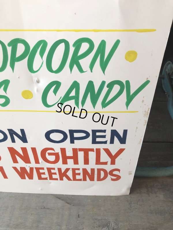 画像8: Vintage Concession Stand Hand Painted Store Sign (R931)