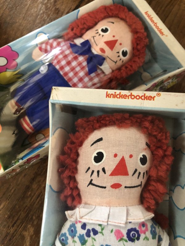 画像9: 70s Vintage Knickerbocker Raggedy Ann ＆ Andy MIB Doll SET (R934)