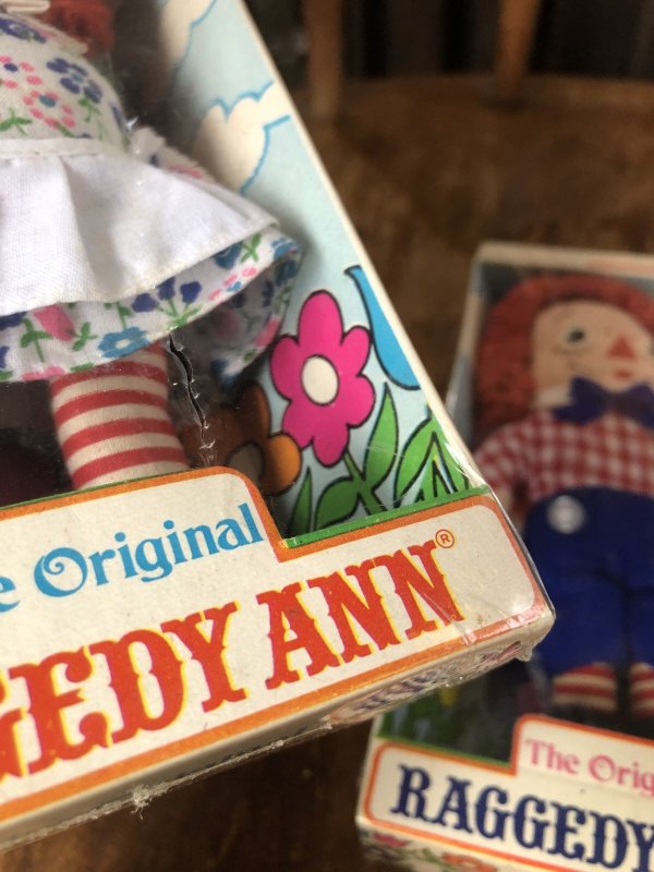 画像7: 70s Vintage Knickerbocker Raggedy Ann ＆ Andy MIB Doll SET (R934)