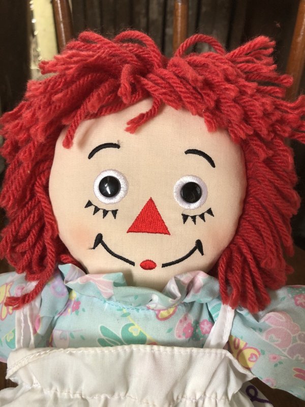 画像2: 90s Vintage Dakin Raggedy Ann Doll 40cm (R941)