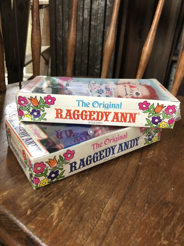 画像3: 70s Vintage Knickerbocker Raggedy Ann ＆ Andy MIB Doll SET (R934)