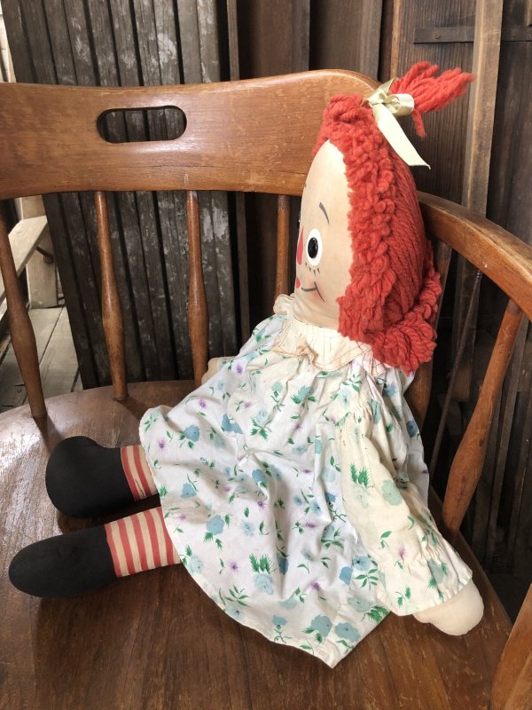 画像5: 70s Vintage Raggedy Ann Doll 65cm (R939)