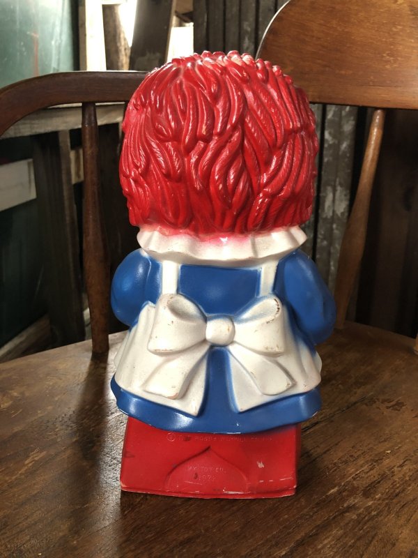 画像3: 70s Vintage Raggedy Ann Bank Doll (R932)