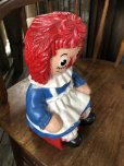 画像2: 70s Vintage Raggedy Anne Bank Doll (R932) (2)