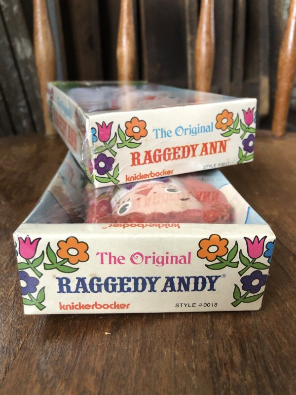 画像4: 70s Vintage Knickerbocker Raggedy Ann ＆ Andy MIB Doll SET (R934)