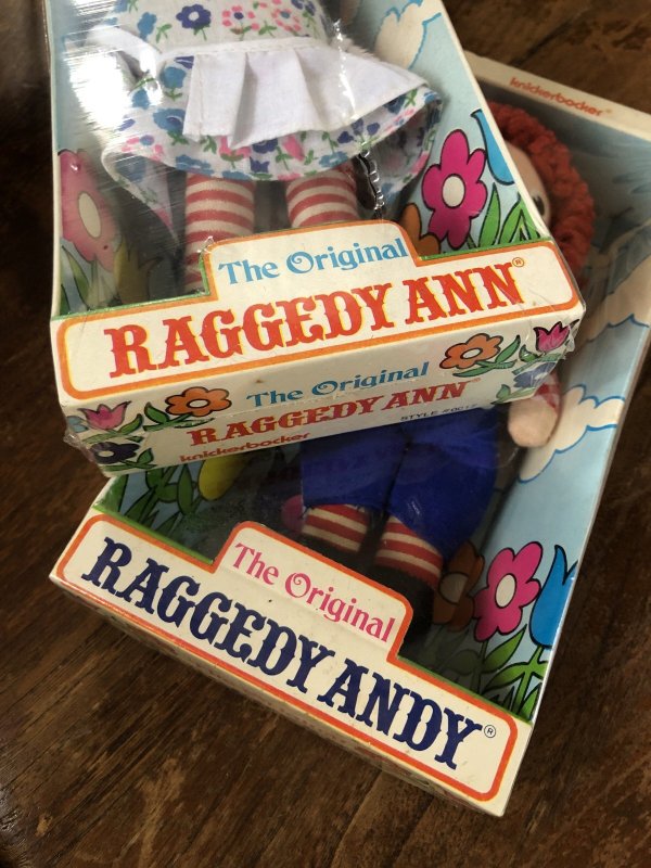 画像8: 70s Vintage Knickerbocker Raggedy Ann ＆ Andy MIB Doll SET (R934)