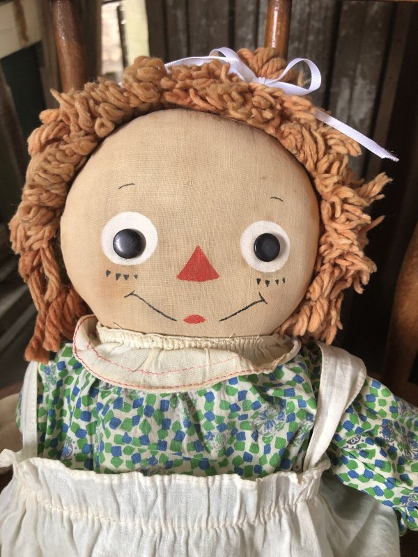 画像3: 70s Vintage Raggedy Ann Doll 50cm (R940)