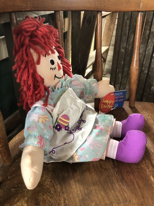 画像6: 90s Vintage Dakin Raggedy Ann Doll 40cm (R941)