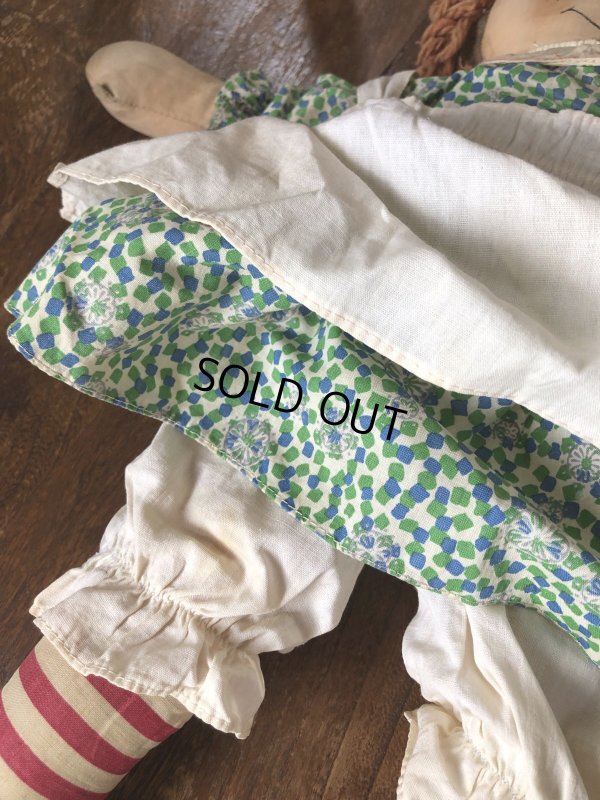 画像7: 70s Vintage Raggedy Ann Doll 50cm (R940)