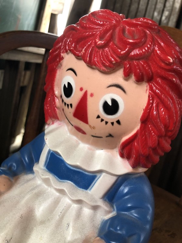 画像9: 70s Vintage Raggedy Ann Bank Doll (R932)