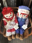 画像2: 80s 90s Vintage KUSUNOKI Limited Edition RaggedyAnn&Andy Doll SET 77cm (R936) (2)
