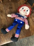 画像5: 70s Vintage Knickerbocker Raggedy Andy Doll 37cm (R935)