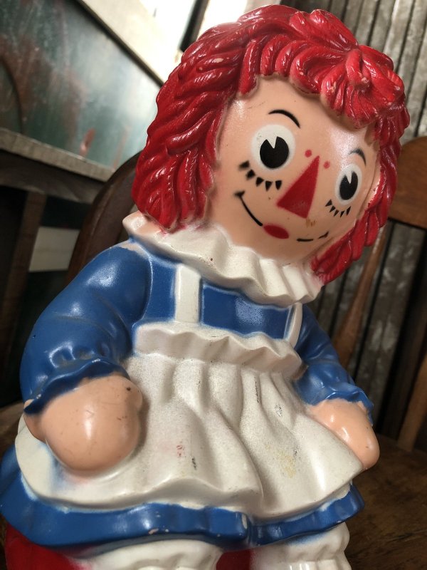 画像8: 70s Vintage Raggedy Ann Bank Doll (R932)