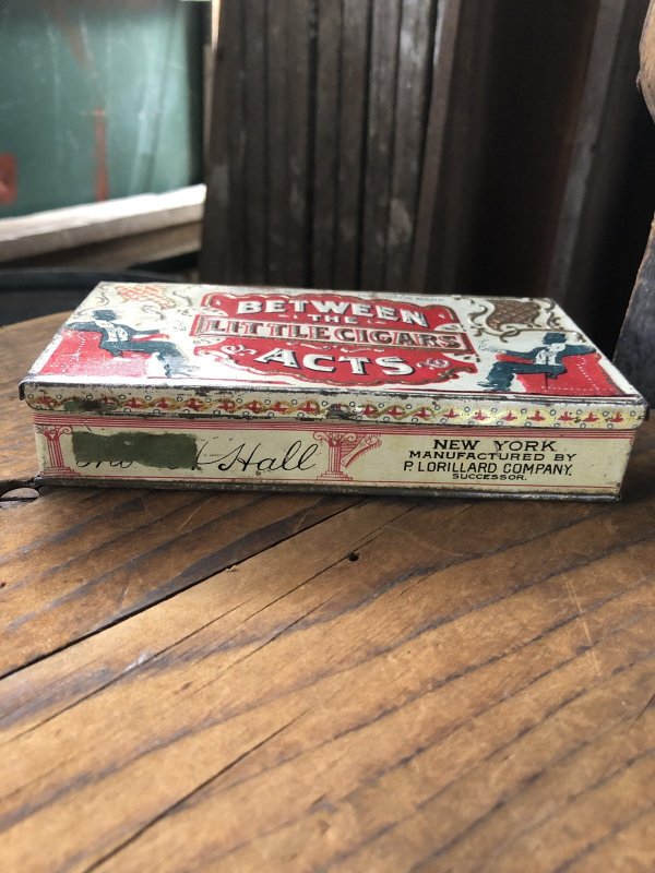 画像8: Vintage Tobacco Tin Between The Acts Little Cigars (R953)