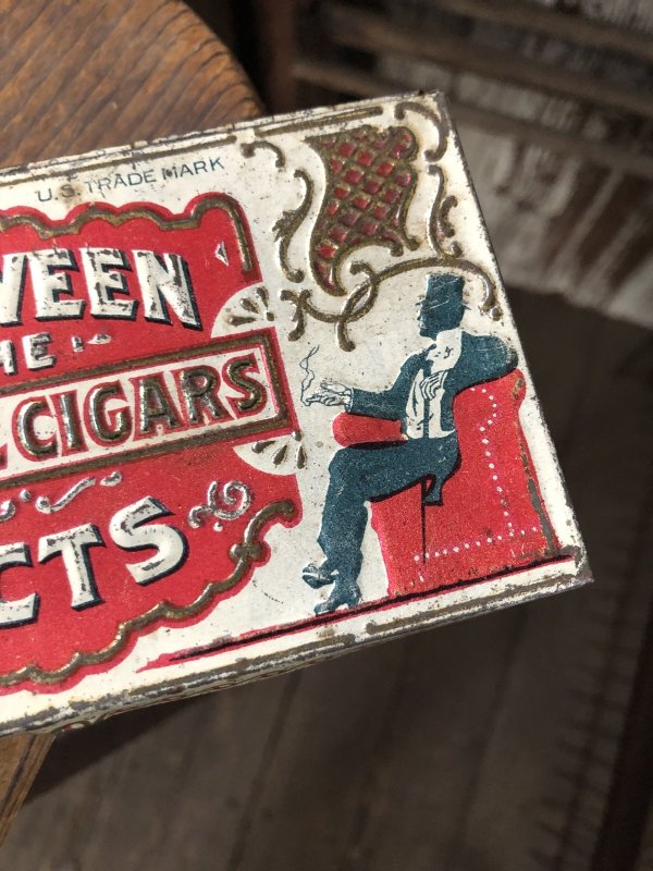 画像10: Vintage Tobacco Tin Between The Acts Little Cigars (R953)