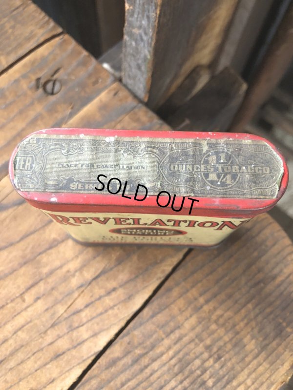 画像2: Vintage Tobacco Tin  REVELATION (R945)