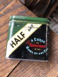 画像1: Vintage Tobacco Tin HALF AND (R943) (1)