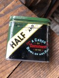 Vintage Tobacco Tin HALF AND (R943)