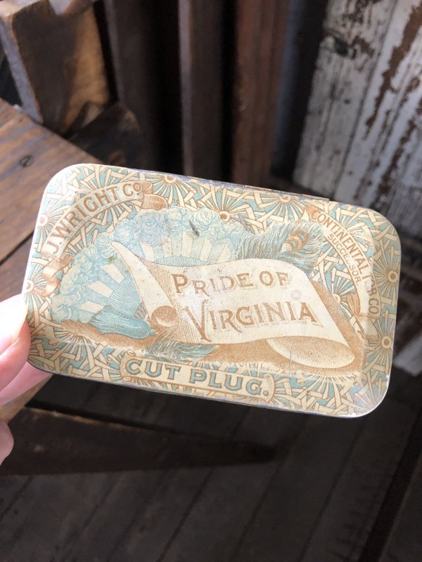 画像11: Vintage Tobacco Tin Pride of Virginia (R949)