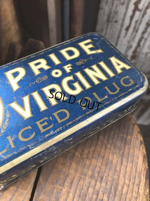 画像8: Vintage Tobacco Tin Pride of Virginia (R948)