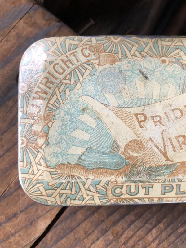 画像8: Vintage Tobacco Tin Pride of Virginia (R949)