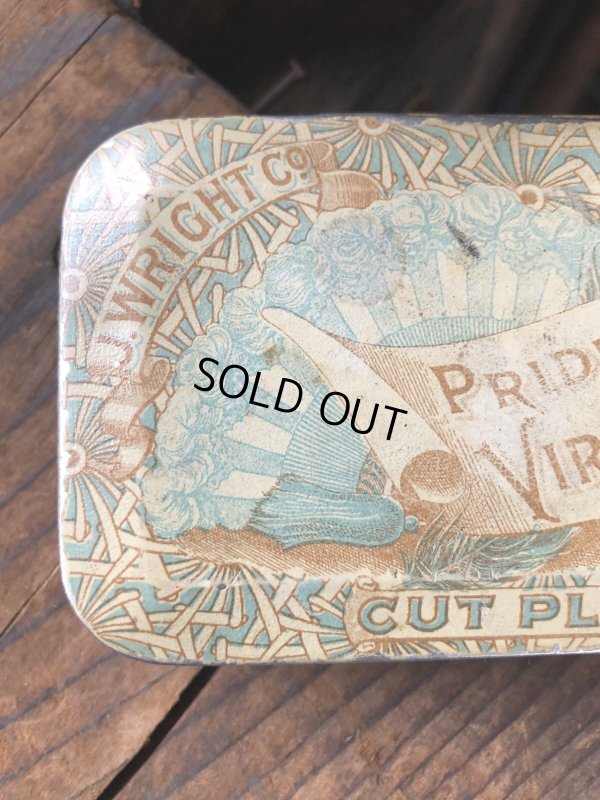 画像8: Vintage Tobacco Tin Pride of Virginia (R949)