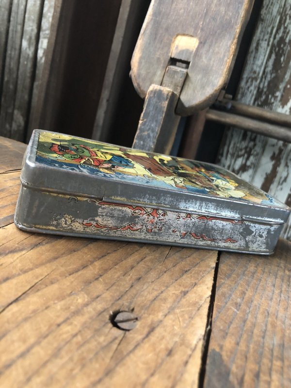 画像4: Antique Tobacco Tin Abadie Flor (R954)