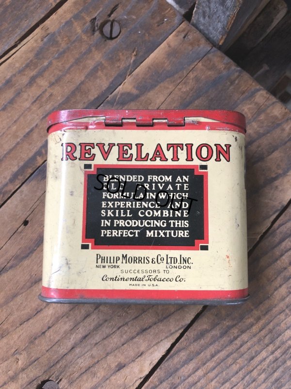 画像6: Vintage Tobacco Tin  REVELATION (R945)