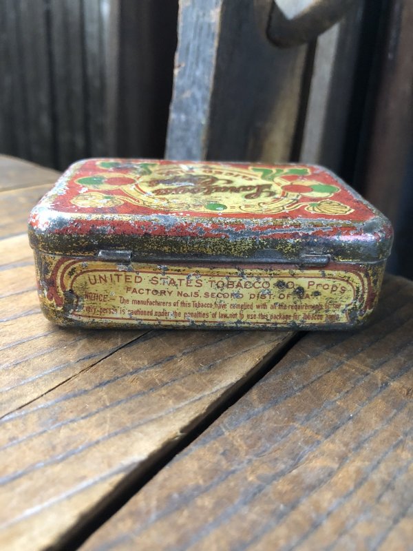 画像8: Vintage Tobacco Tin Saratoga Chips Sliced Plug (R952)