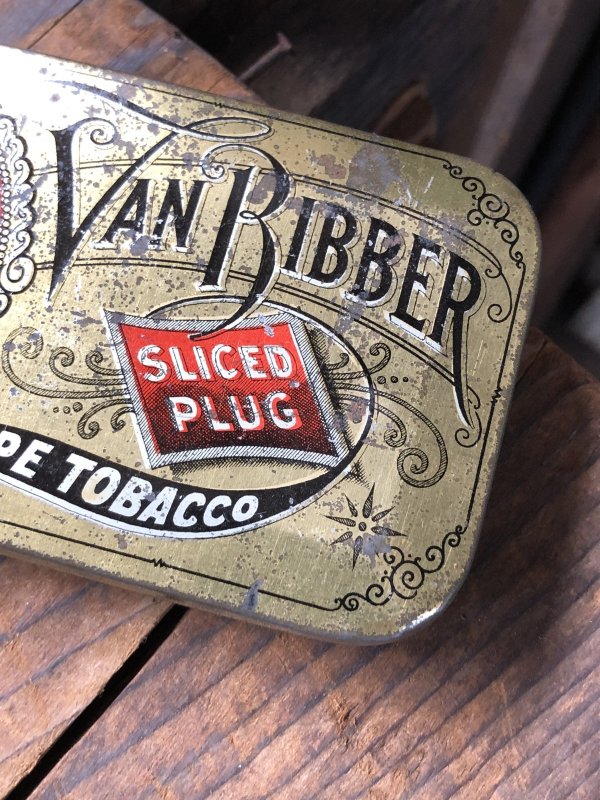 画像7: Vintage Tobacco Tin Van Ribber (R947)
