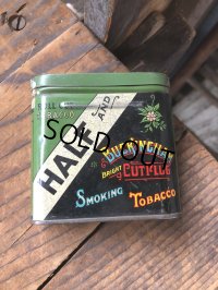 Vintage Tobacco Tin HALF AND (R944)