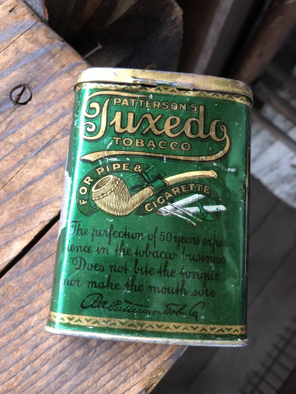 画像8: Vintage Tobacco Tin  Tuxedo (R946)
