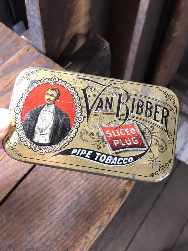 画像10: Vintage Tobacco Tin Van Ribber (R947)