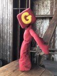 画像5: 80s Vintage Gumby and Pals G Blockhead Plush Doll (B995) 