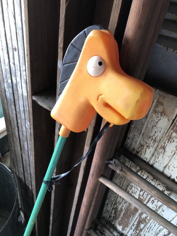画像1: 60s Vintage Gumby's Pal Porkey Stick Hores (B996) 