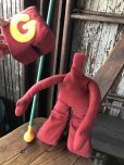 画像2: 80s Vintage Gumby and Pals G Blockhead Plush Doll (B995)  (2)