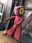 画像1: 80s Vintage Gumby and Pals G Blockhead Plush Doll (B995)  (1)