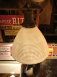 画像14: Vintage U.S.A. Milk Glass Globe Pendant Hanging Lamp (A001)