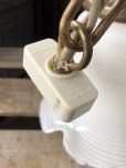 画像6: Vintage U.S.A. Milk Glass Globe Pendant Hanging Lamp (A004)