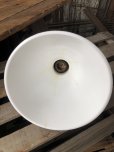 画像10: Vintage U.S.A. Milk Glass Globe Pendant Hanging Lamp (A001)