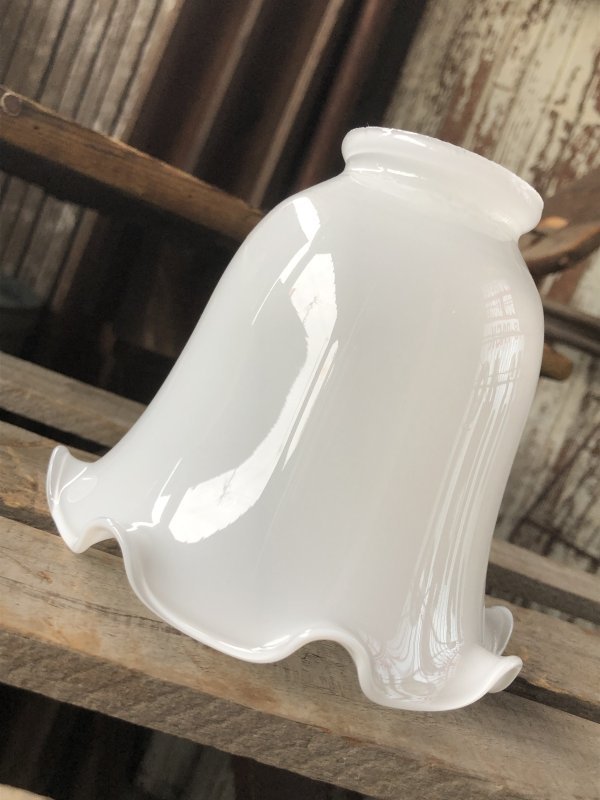 画像2: Vintage U.S.A. Milk Glass Shade (A006)