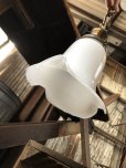 画像10: Vintage U.S.A. Milk Glass Globe Pendant Hanging Lamp (A004)