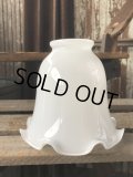 Vintage U.S.A. Milk Glass Shade (A006)