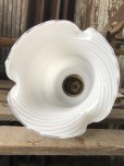 画像8: Vintage U.S.A. Milk Glass Globe Pendant Hanging Lamp (A004)