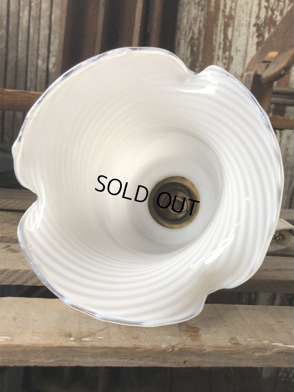 画像8: Vintage U.S.A. Milk Glass Globe Pendant Hanging Lamp (A004)