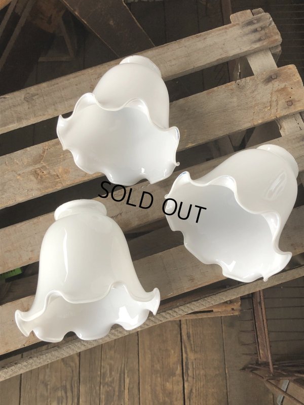 画像5: Vintage U.S.A. Milk Glass Shade (A006)