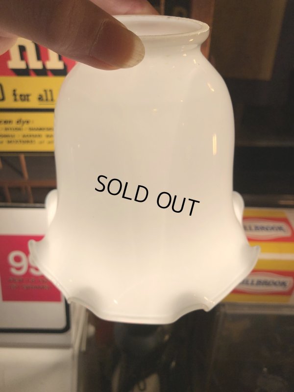 画像10: Vintage U.S.A. Milk Glass Shade (A006)