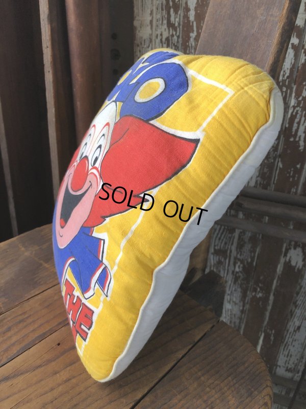 画像12: 70s Vintage BOZO THE CLOWN Throw Pillow Cushion (A008) 