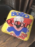 70s Vintage BOZO THE CLOWN Throw Pillow Cushion (A008) 