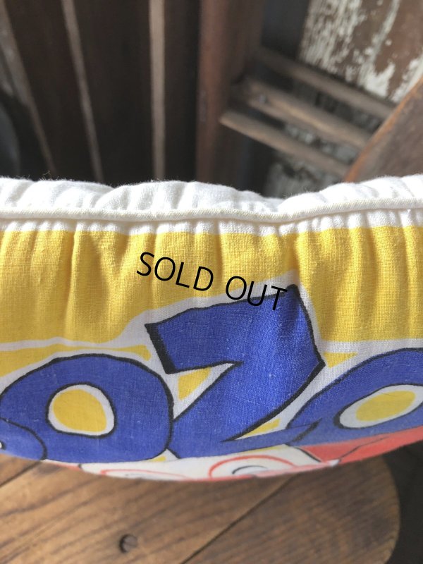 画像13: 70s Vintage BOZO THE CLOWN Throw Pillow Cushion (A008) 